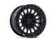 KMC IMS Matte Black with Gloss Black Lip Wheel; 17x8.5 (20-24 Jeep Gladiator JT)