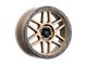 KMC Mesa Matte Bronze with Black Lip Wheel; 17x9 (20-24 Jeep Gladiator JT)