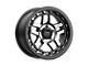KMC Recon Satin Black Machined Wheel; 18x8.5 (20-24 Jeep Gladiator JT)