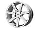 KMC Revert PVD Chrome Wheel; 22x9.5 (20-24 Jeep Gladiator JT)