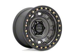 KMC Tank Beadlock Anthracite Wheel; 17x9; -15mm Offset (20-24 Jeep Gladiator JT)