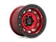 KMC Tank Beadlock Candy Red Wheel; 17x9 (20-24 Jeep Gladiator JT)