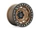 KMC Tank Beadlock Matte Bronze Wheel; 17x9 (20-24 Jeep Gladiator JT)