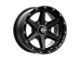 KMC Tempo Satin Black Wheel; 20x9 (20-24 Jeep Gladiator JT)