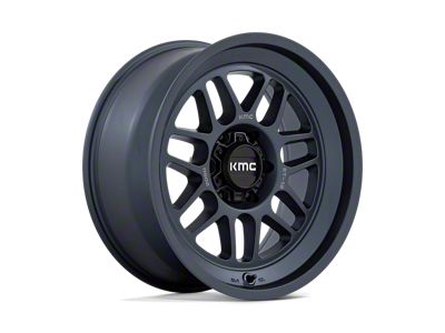 KMC Terra Metallic Blue Wheel; 20x9; 0mm Offset (20-24 Jeep Gladiator JT)