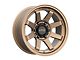 KMC Trail Matte Bronze Wheel; 17x9; -12mm Offset (20-24 Jeep Gladiator JT)