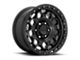 KMC Trek Satin Black Wheel; 17x9 (20-24 Jeep Gladiator JT)