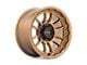 KMC Wrath Matte Bronze Wheel; 17x8.5; -10mm Offset (20-24 Jeep Gladiator JT)