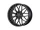 KMC Alkaline Phantom Black Wheel; 19x10; 40mm Offset (93-98 Jeep Grand Cherokee ZJ)