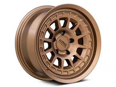 KMC Canyon Matte Bronze Wheel; 17x8; 35mm Offset (93-98 Jeep Grand Cherokee ZJ)