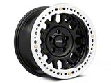 KMC Grenade Crawl Beadlock Satin Black Wheel; 17x8.5; 0mm Offset (05-10 Jeep Grand Cherokee WK, Excluding SRT8)