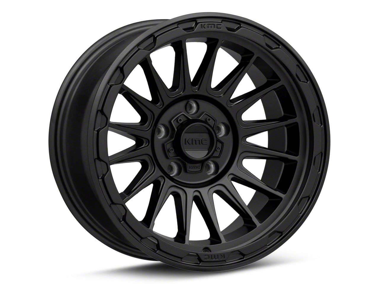 KMC Jeep Grand Cherokee Impact Satin Black Wheel; 17x9 KM54279050712N ...