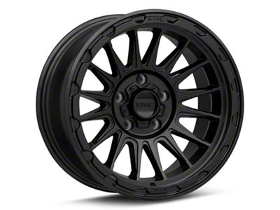 KMC Impact Satin Black Wheel; 17x9; -12mm Offset (05-10 Jeep Grand Cherokee WK, Excluding SRT8)