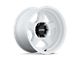 KMC Lobo Gloss White Wheel; 17x8.5; -10mm Offset (99-04 Jeep Grand Cherokee WJ)