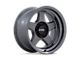 KMC Lobo Matte Anthracite Wheel; 17x8.5; -10mm Offset (99-04 Jeep Grand Cherokee WJ)