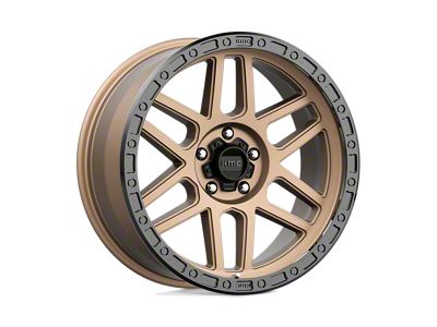 KMC Mesa Matte Bronze with Black Lip Wheel; 20x9; 0mm Offset (05-10 Jeep Grand Cherokee WK)