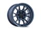 KMC Range Metallic Blue Wheel; 17x8.5; -10mm Offset (99-04 Jeep Grand Cherokee WJ)