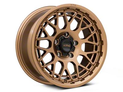 KMC Technic Matte Bronze Wheel; 18x9; 0mm Offset (22-24 Jeep Grand Cherokee WL)