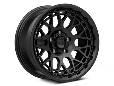 KMC Technic Satin Black Wheel; 18x9 (22-24 Jeep Grand Cherokee WL)