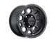 KMC Enduro Matte Black Wheel; 16x8; 0mm Offset (99-04 Jeep Grand Cherokee WJ)