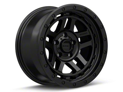 KMC Recon Satin Black Wheel; 17x9 (99-04 Jeep Grand Cherokee WJ)