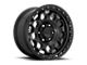 KMC Trek Satin Black Wheel; 17x9 (99-04 Jeep Grand Cherokee WJ)