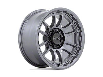 KMC Wrath Matte Anthracite Wheel; 20x9; 0mm Offset (05-10 Jeep Grand Cherokee WK)