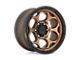 KMC Dirty Harry Matte Bronze with Black Lip Wheel; 20x9; 0mm Offset (11-21 Jeep Grand Cherokee WK2)