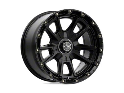 KMC Sync Satin Black Wheel; 20x9; 18mm Offset (11-21 Jeep Grand Cherokee WK2)