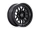 KMC Terra Satin Black Wheel; 18x8.5; -10mm Offset (11-21 Jeep Grand Cherokee WK2)