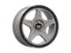 KMC Alpine Satin Gray with Black Lip Wheel; 18x8 (15-23 Jeep Renegade BU)