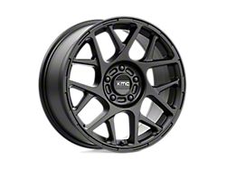 KMC Bully Satin Black Wheel; 17x8 (15-23 Jeep Renegade BU)