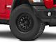 KMC Canyon Satin Black Wheel; 17x8.5; 0mm Offset (18-24 Jeep Wrangler JL)