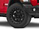 KMC Chase Satin Black with Gloss Black Lip Wheel; 20x9 (18-24 Jeep Wrangler JL)