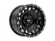 KMC Holeshot Satin Black Wheel; 17x8.5 (87-95 Jeep Wrangler YJ)