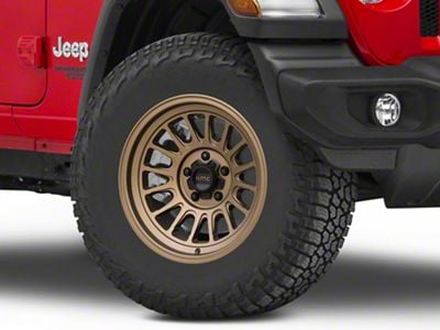 KMC Impact Ol Matte Bronze Wheel; 17x8.5; 0mm Offset (18-24 Jeep Wrangler JL)