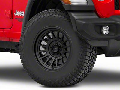 KMC Impact Ol Satin Black Wheel; 17x8.5 (18-24 Jeep Wrangler JL)
