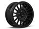 KMC Impact Satin Black Wheel; 16x7 (97-06 Jeep Wrangler TJ)