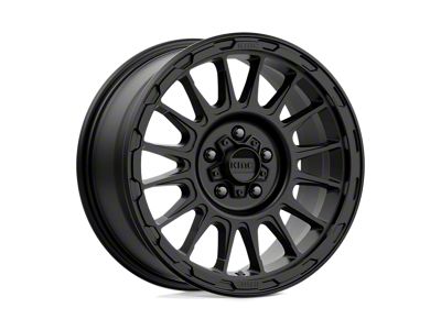 KMC Impact Satin Black Wheel; 17x8 (18-24 Jeep Wrangler JL)