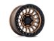 KMC IMS Matte Bronze with Gloss Black Lip Wheel; 17x8.5 (18-24 Jeep Wrangler JL)