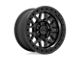 KMC GRS Satin Black Wheel; 18x9 (07-18 Jeep Wrangler JK)