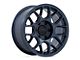 KMC Hatchet Metallic Blue Wheel; 17x8.5 (07-18 Jeep Wrangler JK)