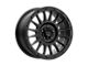 KMC Impact Satin Black Wheel; 17x8 (07-18 Jeep Wrangler JK)