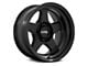 KMC Lobo Matte Black Wheel; 17x8.5 (07-18 Jeep Wrangler JK)