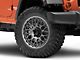 KMC Technic Anthracite Wheel; 20x9 (07-18 Jeep Wrangler JK)