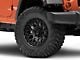 KMC Technic Satin Black Wheel; 18x9 (07-18 Jeep Wrangler JK)