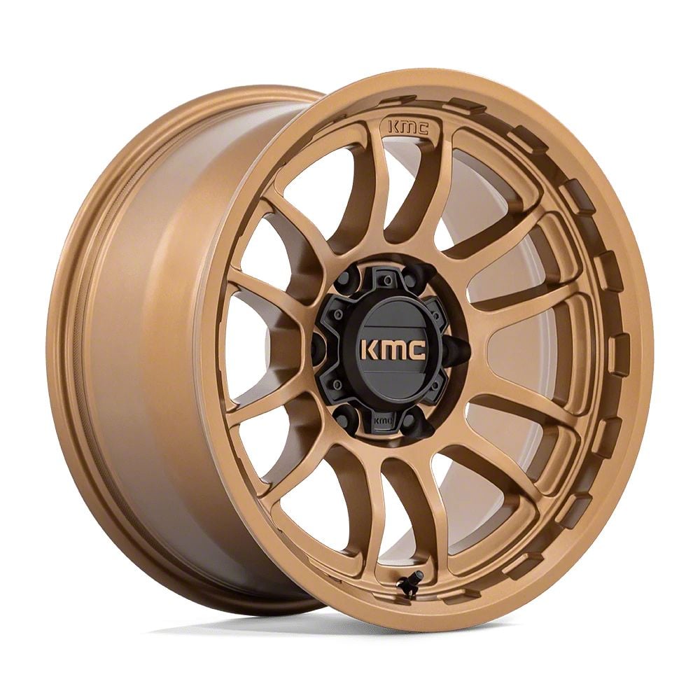 KMC Jeep Wrangler Wrath Matte Bronze Wheel; 20x9; 0mm Offset ...