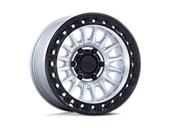 KMC IMS Machined with Black Lip Wheel; 17x8.5; 25mm Offset (18-24 Jeep Wrangler JL)