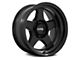 KMC Lobo Matte Black Wheel; 17x8.5 (18-24 Jeep Wrangler JL)