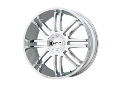 KMC Regulator Chrome Wheel; 20x9 (97-06 Jeep Wrangler TJ)